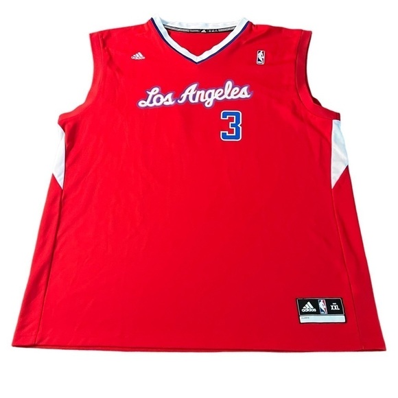 ADIDAS MENS LA CLIPPERS CHRIS PAUL #3 JERSEY SIZE 2XL - Picture 1 of 11